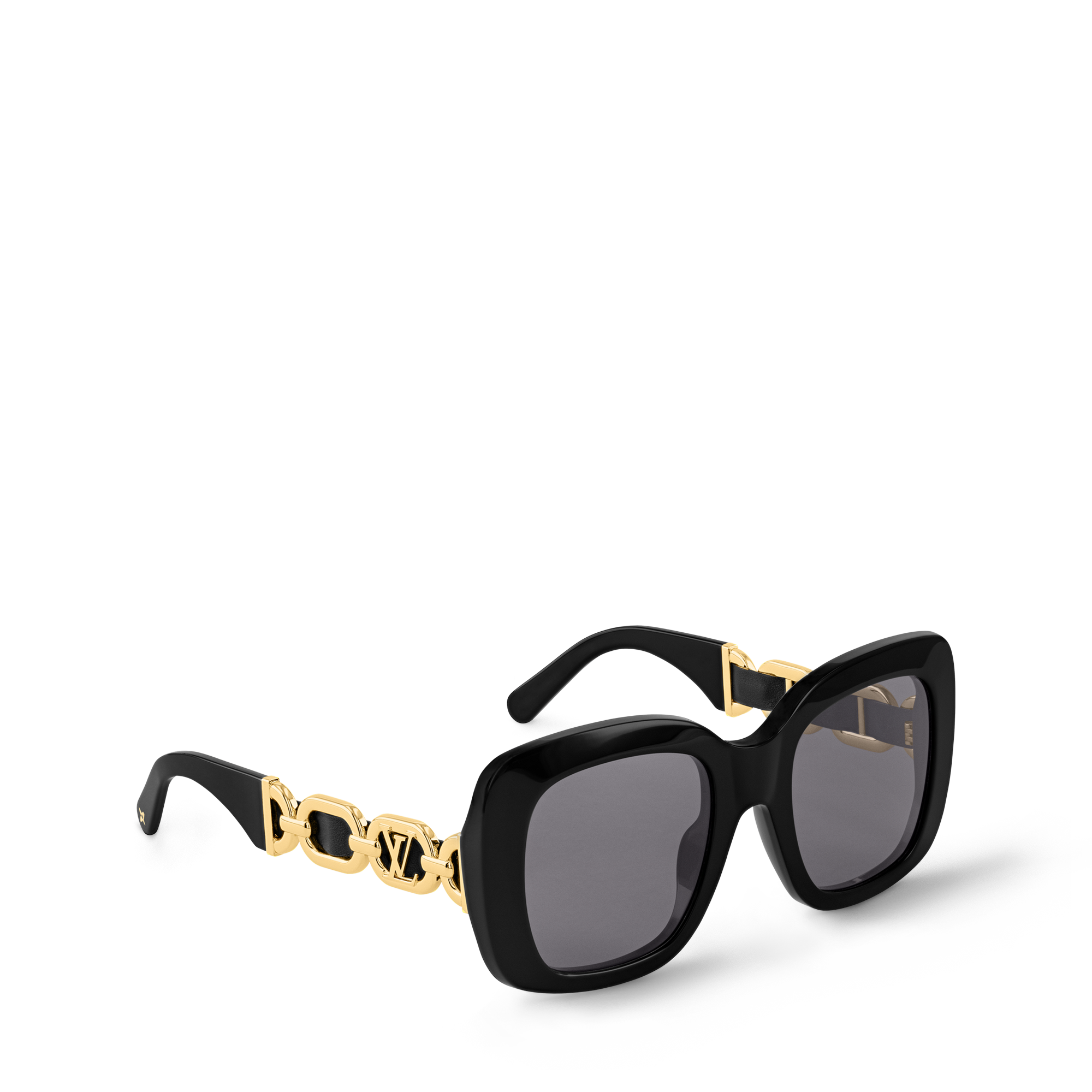 My LV Chain Braided Maxi Square Sonnenbrille S00 Damen Accessoires Sonnenbrillen | LOUIS VUITTON (Zoom)