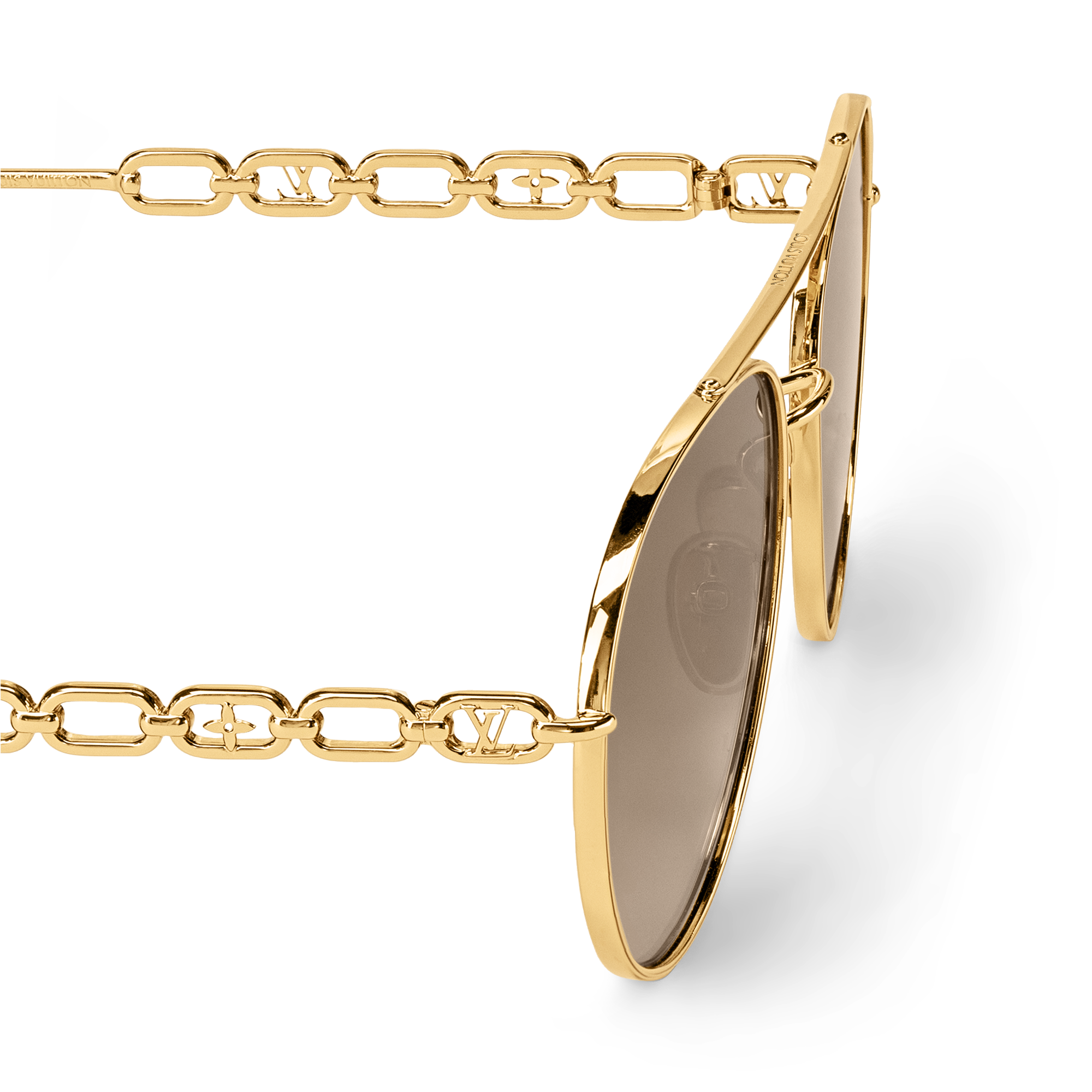 My LV Chain Pilot Sunglasses S00 Damen Accessoires Sonnenbrillen | LOUIS VUITTON (Zoom)