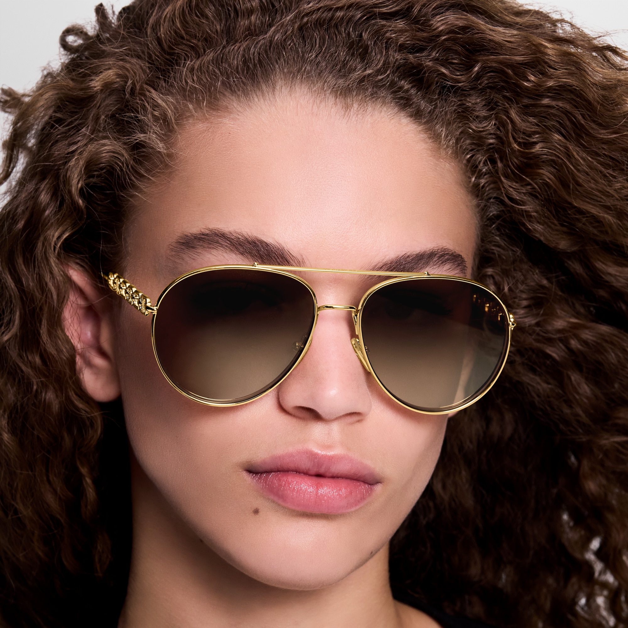 My LV Chain Pilot Sunglasses S00 Damen Accessoires Sonnenbrillen | LOUIS VUITTON (Zoom)