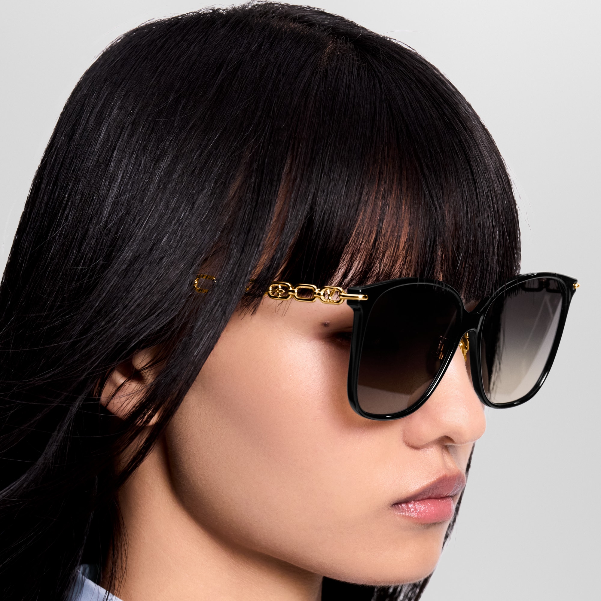 My LV Chain Two Classique Square Sonnenbrille S00 Damen Accessoires Sonnenbrillen | LOUIS VUITTON (Zoom)