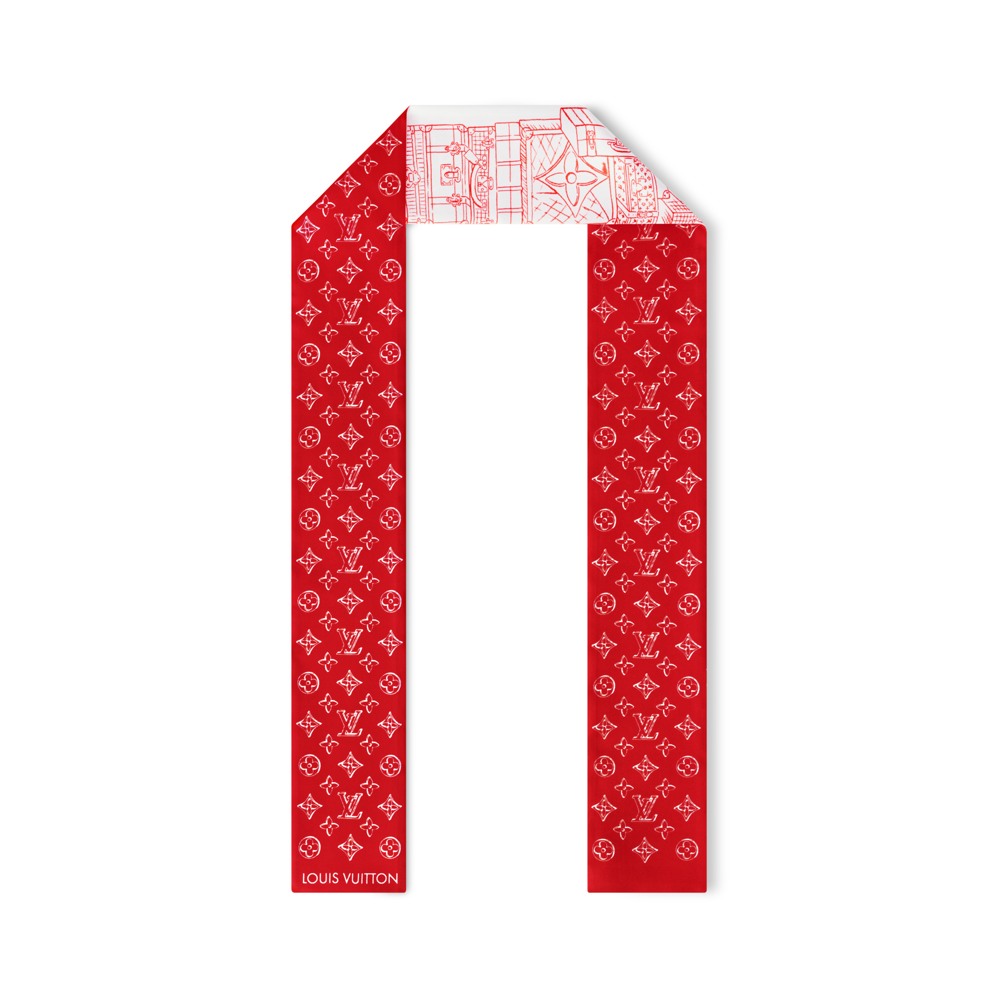 My LV Luggage Bandeau S00 Damen Accessoires Seidentücher und Bandeaus | LOUIS VUITTON (Zoom)