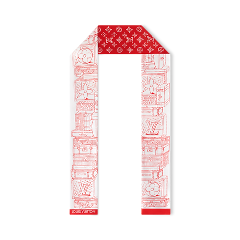 My LV Luggage Bandeau S00 Damen Accessoires Seidentücher und Bandeaus | LOUIS VUITTON (Zoom)