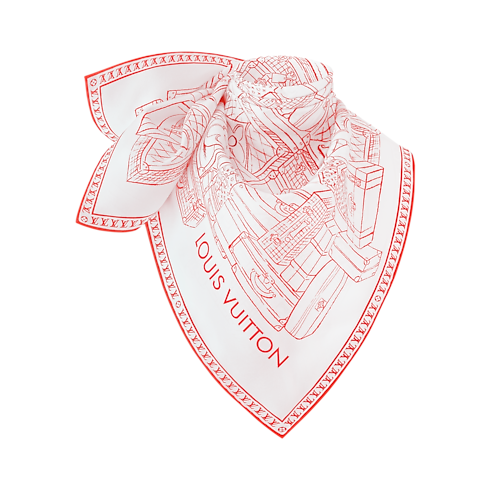 My LV Luggage Carré 90 S00 Damen Accessoires Seidentücher und Bandeaus | LOUIS VUITTON (Zoom)