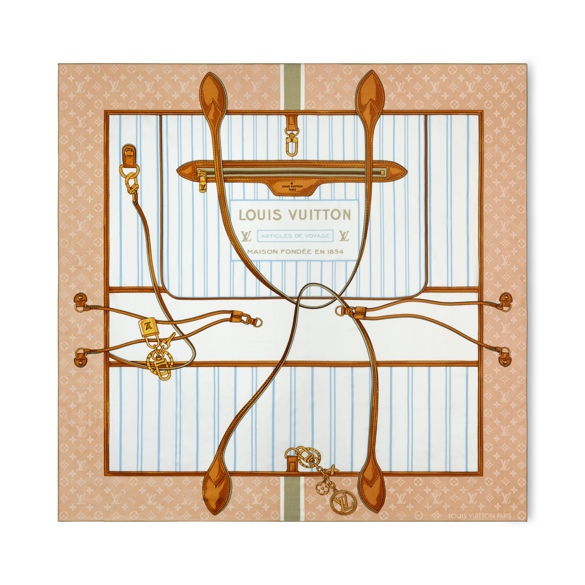 My Neverfull Schal S00 Damen Accessoires Tücher und Stolen | LOUIS VUITTON (Zoom)