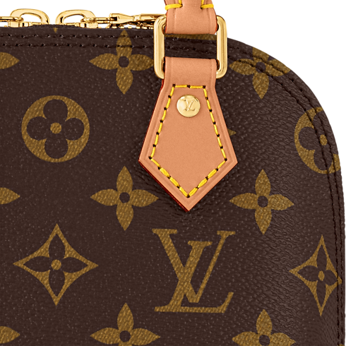 Nano Alma Monogram Canvas Damen Geldbörsen und Kleinlederwaren Tragbare Geldbörsen und Mikro-Taschen | LOUIS VUITTON (Zoom)