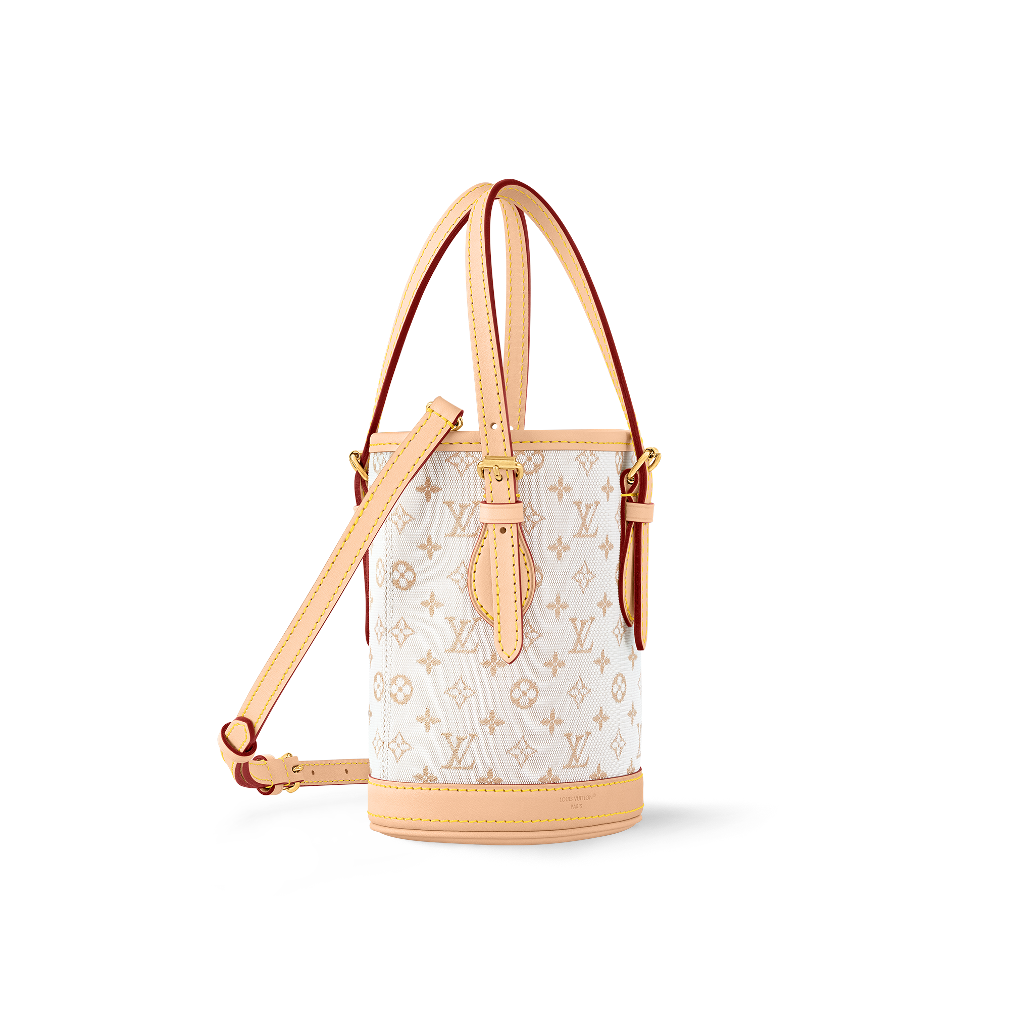 Nano Bucket Autres Toiles Monogram Damen Geldbörsen und Kleinlederwaren Tragbare Geldbörsen und Mikro-Taschen | LOUIS VUITTON (Zoom)