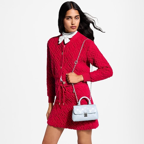 Nano Madeleine Monogram Empreinte Leder Damen Geldbörsen und Kleinlederwaren Nanotaschen und Portemonnaies mit Kette | LOUIS VUITTON (Zoom)