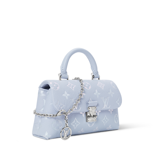 Nano Madeleine Monogram Empreinte Leder Damen Geldbörsen und Kleinlederwaren Nanotaschen und Portemonnaies mit Kette | LOUIS VUITTON (Zoom)