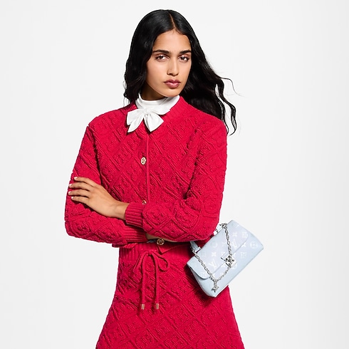 Nano Madeleine Monogram Empreinte Leder Damen Geldbörsen und Kleinlederwaren Nanotaschen und Portemonnaies mit Kette | LOUIS VUITTON (Zoom)