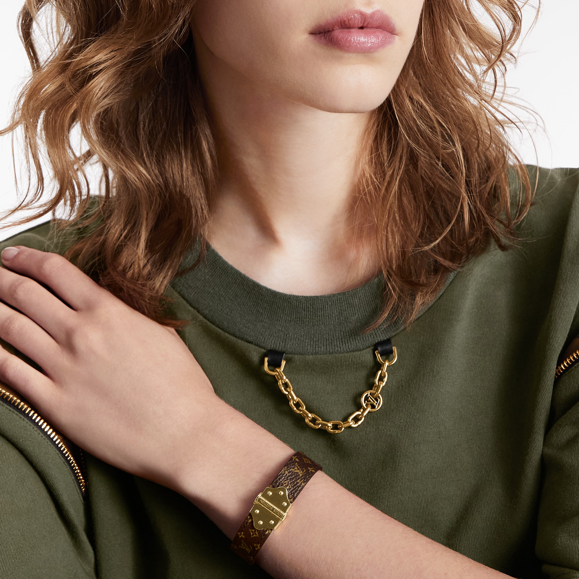 Nano Monogram Armband Monogram Canvas Damen Accessoires Neuheiten | LOUIS VUITTON (Zoom)