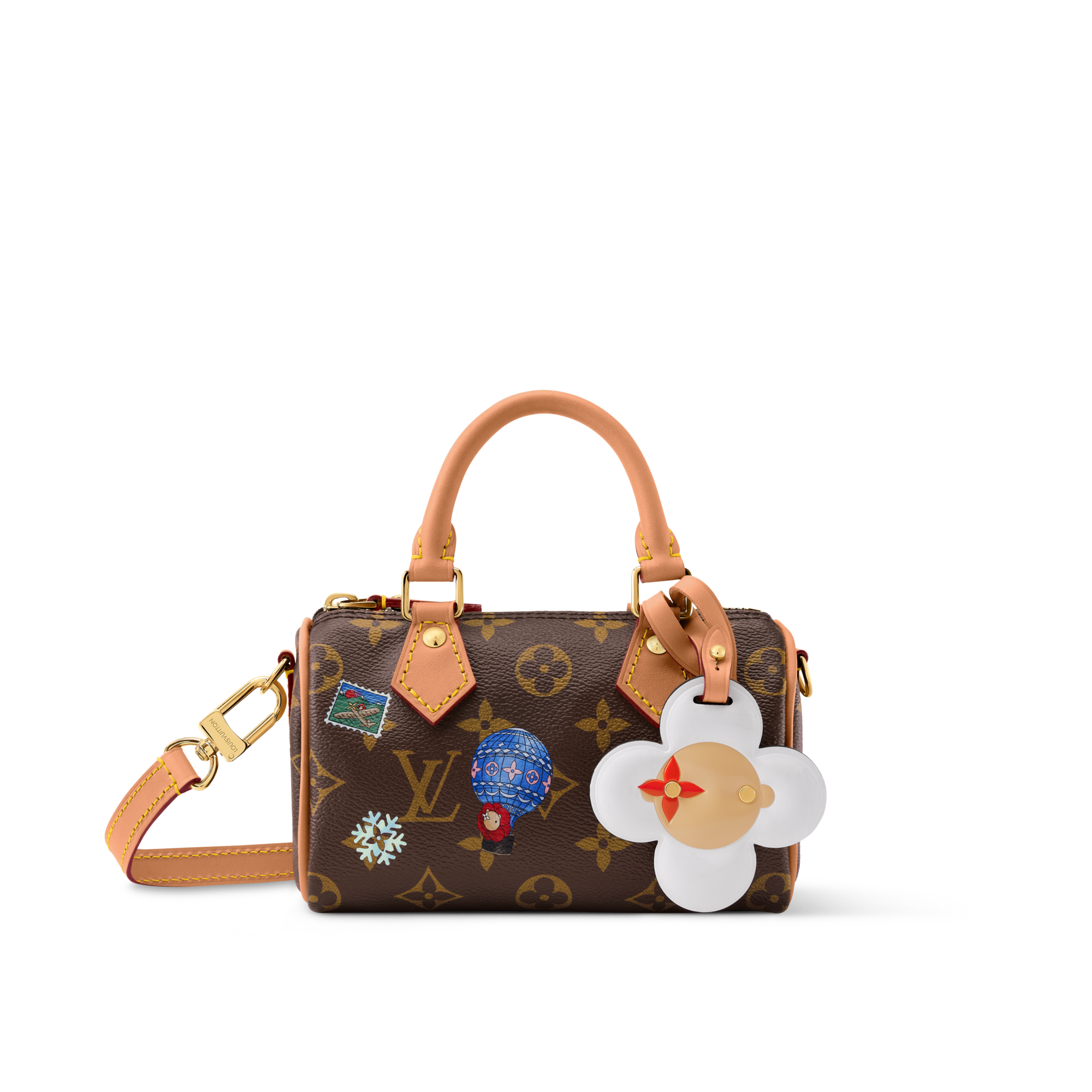 Nano Speedy Monogram Canvas Damen Geldbörsen und Kleinlederwaren Tragbare Geldbörsen und Mikro-Taschen | LOUIS VUITTON (Zoom)