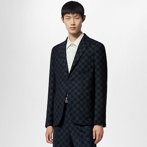 Napolitana Jackett aus Wollgemisch Herren Ready to Wear Sakkos und Jacketts | LOUIS VUITTON (Zoom)