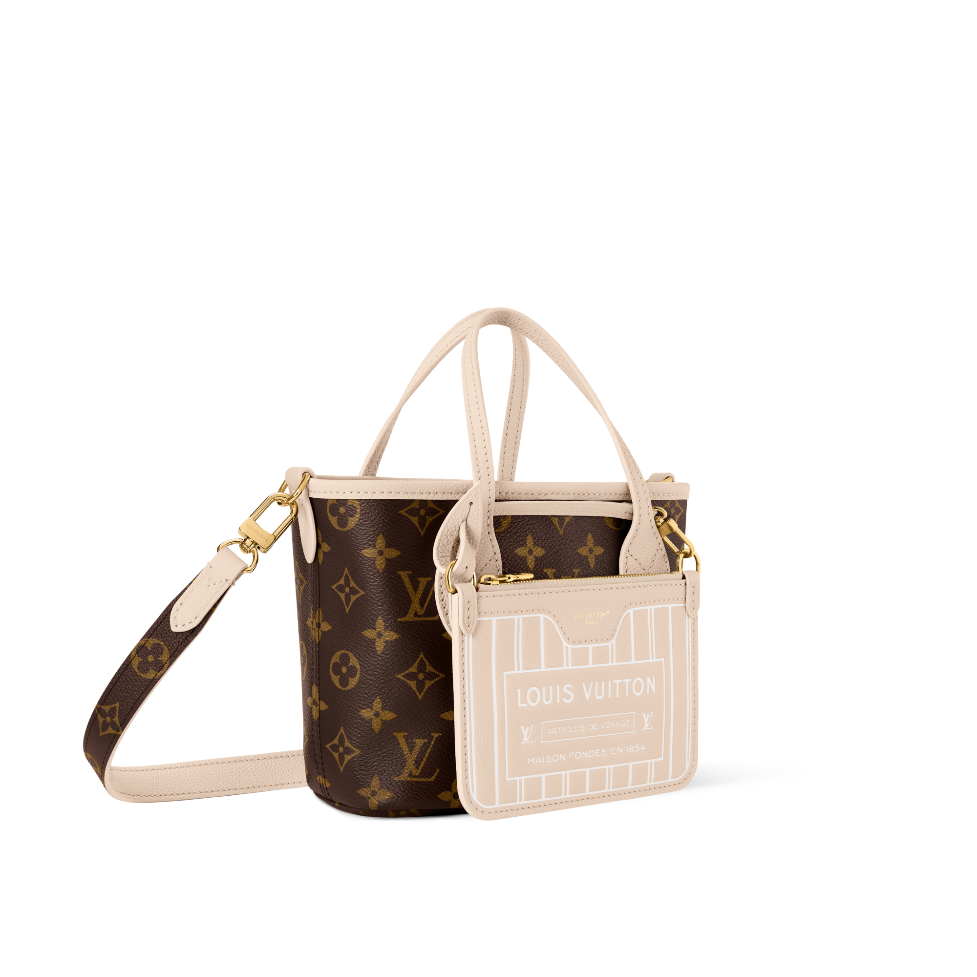 Neverfull Inside Out BB H33 Taschen und Kleinlederwaren Damen Handtaschen LV Ikonen | LOUIS VUITTON (Zoom)