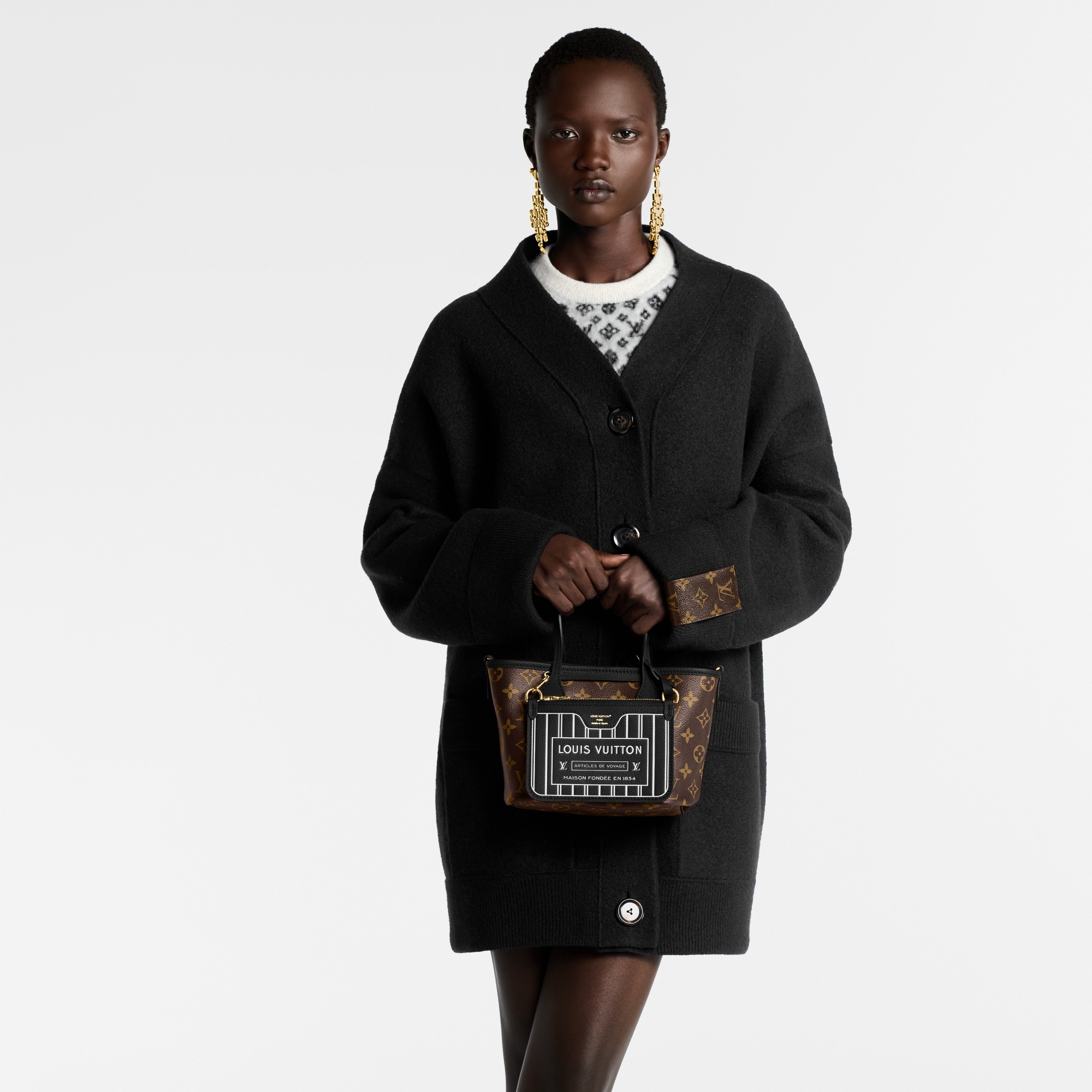 Neverfull Inside Out BB mit Schulterriemen H33 Taschen und Kleinlederwaren Damen Handtaschen LV Ikonen | LOUIS VUITTON (Zoom)