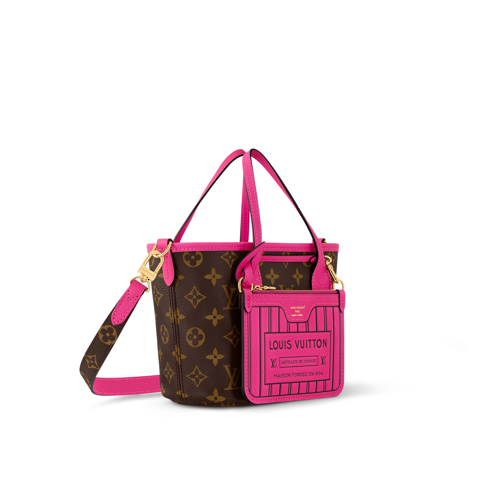 Neverfull Inside Out BB mit Schulterriemen  Taschen und Kleinlederwaren Damen Handtaschen LV Ikonen | LOUIS VUITTON (Zoom)