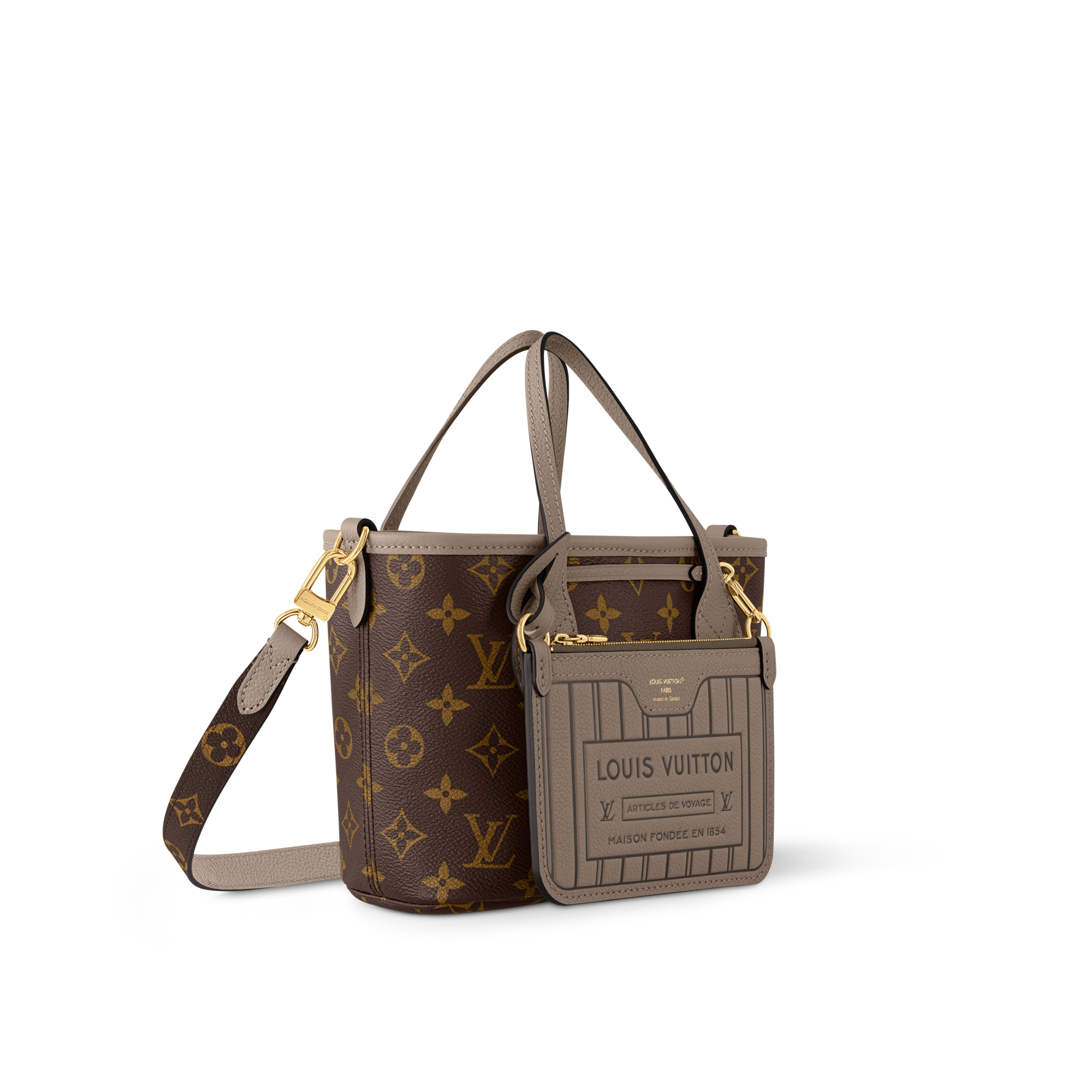 Neverfull Inside Out BB mit Schulterriemen H33 Taschen und Kleinlederwaren Damen Handtaschen LV Ikonen | LOUIS VUITTON (Zoom)