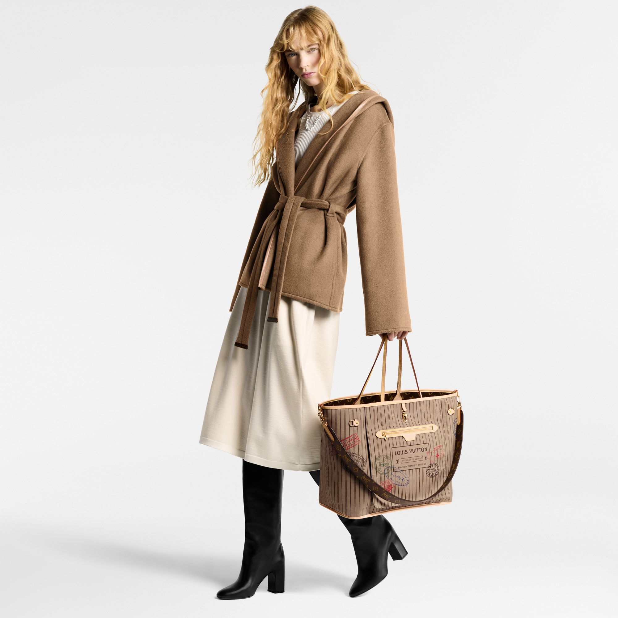 Neverfull Inside Out GM mit Schulterriemen Monogram Canvas Taschen und Kleinlederwaren Damen Handtaschen LV Ikonen | LOUIS VUITTON (Zoom)