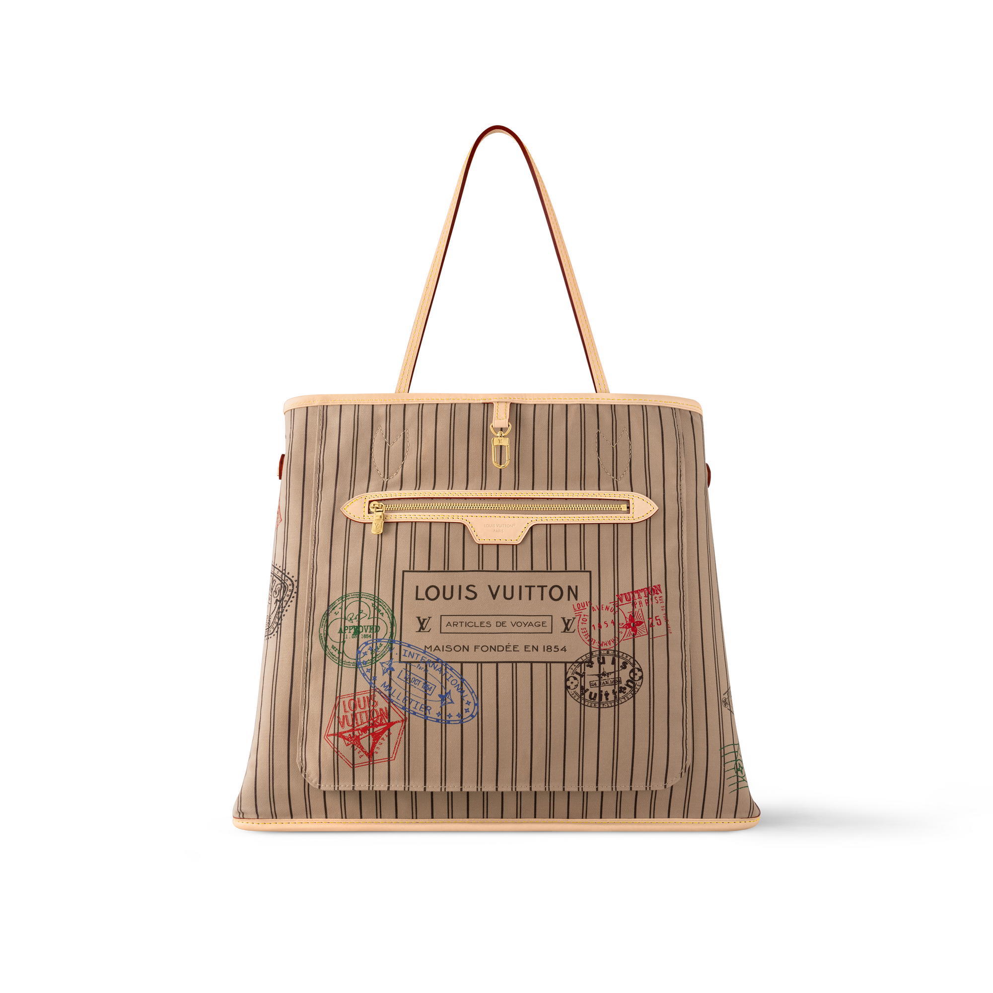 Neverfull Inside Out GM mit Schulterriemen Monogram Canvas Taschen und Kleinlederwaren Damen Handtaschen LV Ikonen | LOUIS VUITTON (Zoom)