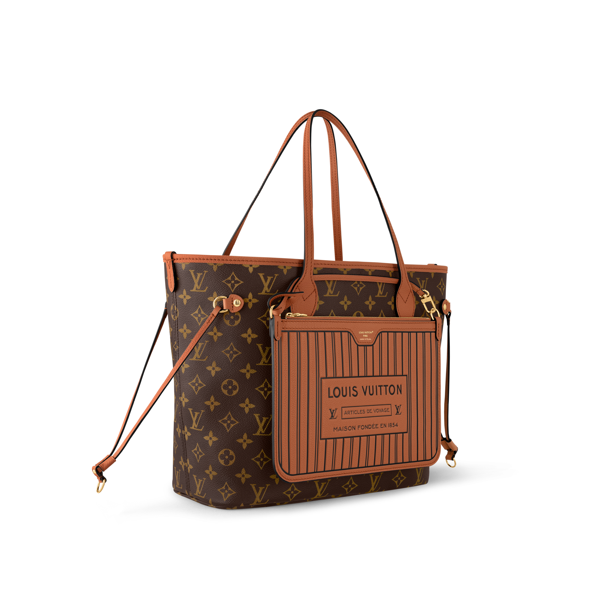 Neverfull Inside Out MM  Taschen und Kleinlederwaren Damen Handtaschen LV Ikonen | LOUIS VUITTON (Zoom)