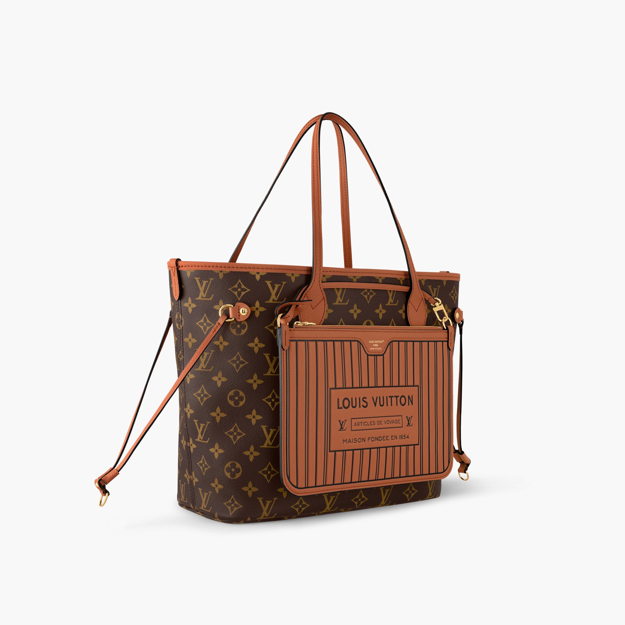 Vuitton Neverfull Louis Vuitton UmhÃ¤ngetasche Orange Louis