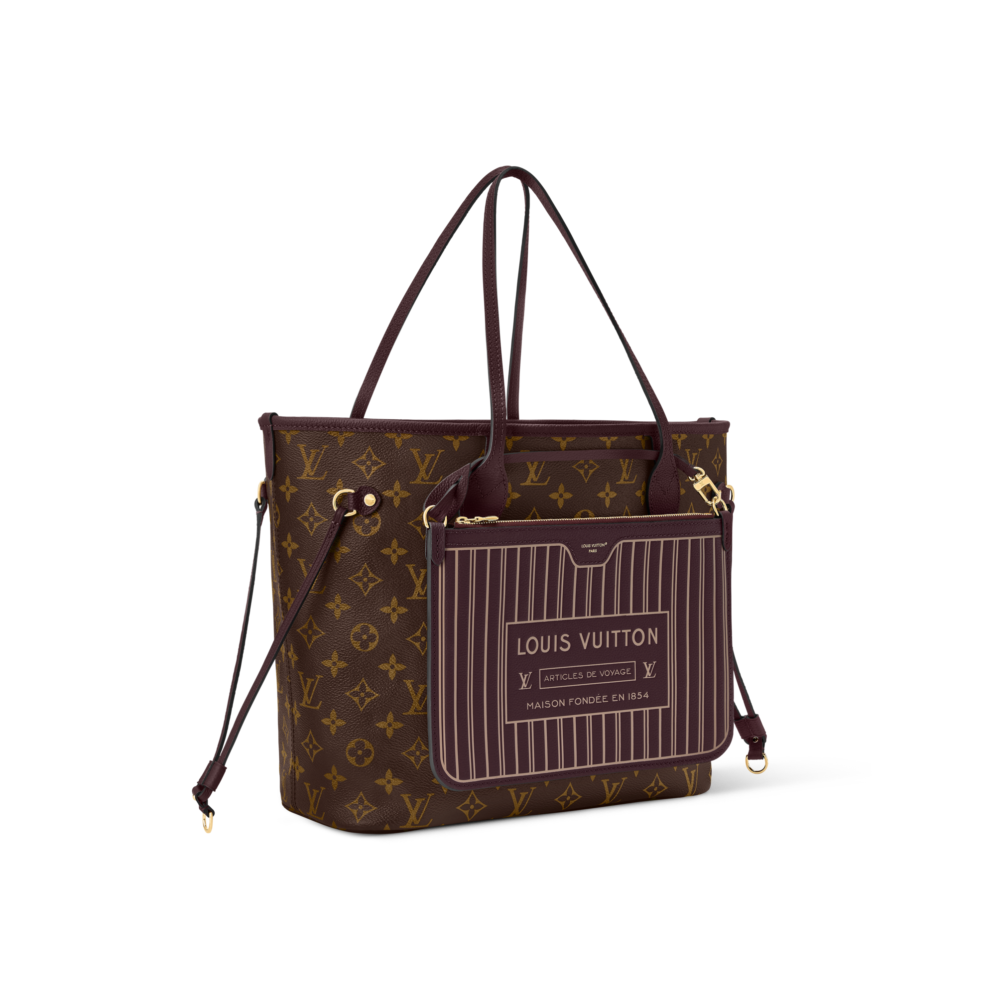 Neverfull Inside Out MM  Taschen und Kleinlederwaren Damen Handtaschen LV Ikonen | LOUIS VUITTON (Zoom)