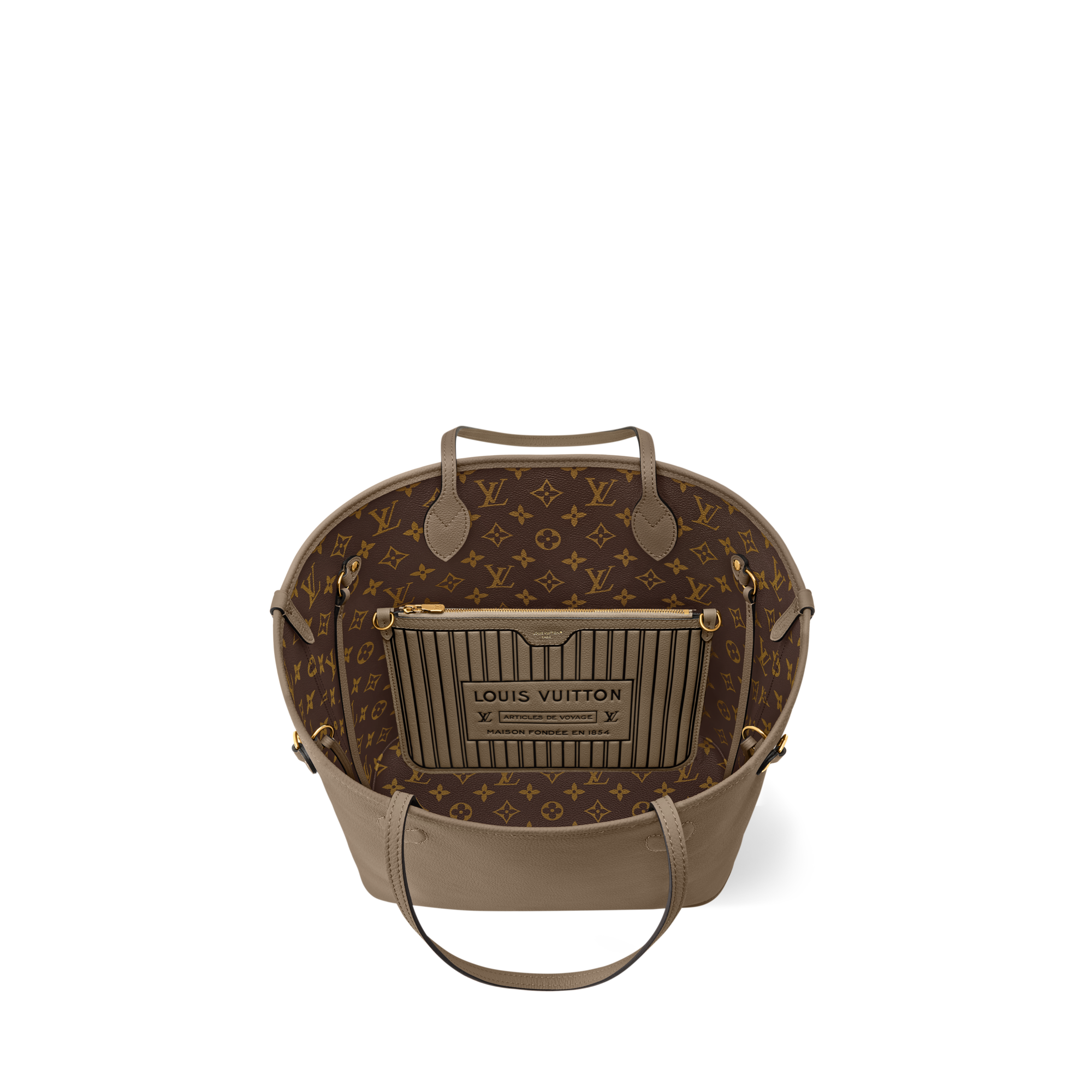 Neverfull Inside Out MM  Taschen und Kleinlederwaren Damen Handtaschen LV Ikonen | LOUIS VUITTON (Zoom)