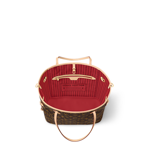 Neverfull Inside Out MM mit Schulterriemen Monogram Canvas Taschen und Kleinlederwaren Damen Handtaschen LV Ikonen | LOUIS VUITTON (Zoom)