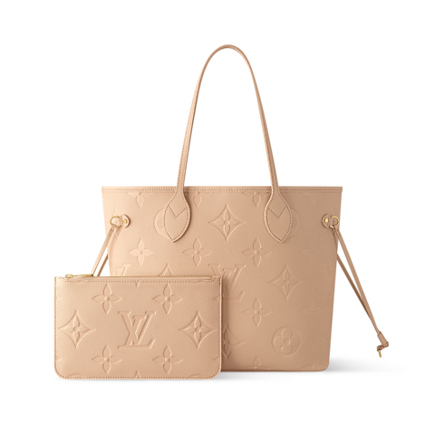 Neverfull MM Monogram Empreinte Leder Damen Handtaschen Alle Handtaschen | LOUIS VUITTON (Zoom)
