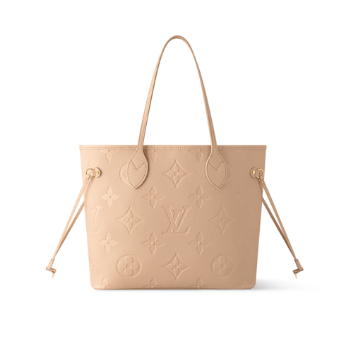 Neverfull MM Monogram Empreinte Leder Damen Handtaschen Alle Handtaschen | LOUIS VUITTON (Zoom)