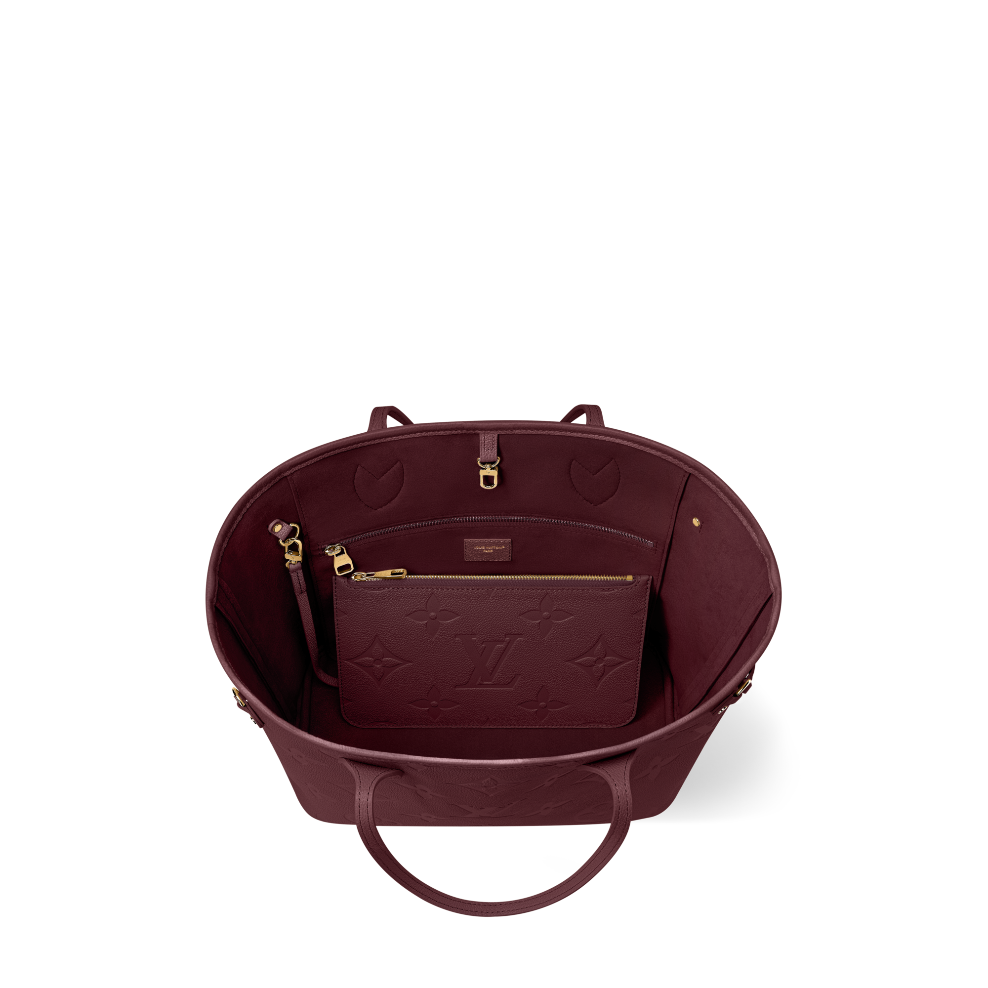 Neverfull MM Monogram Empreinte Leder Damen Handtaschen Alle Handtaschen | LOUIS VUITTON (Zoom)