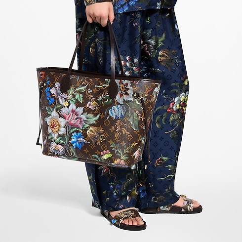 Neverfull MM Autres Toiles Monogram Taschen und Kleinlederwaren Damen Handtaschen LV Ikonen | LOUIS VUITTON (Zoom)