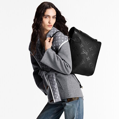 Neverfull MM Monogram Empreinte Leder Damen Handtaschen Alle Handtaschen | LOUIS VUITTON (Zoom)