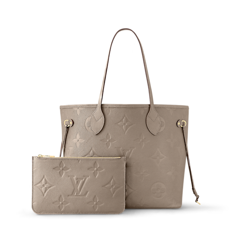 Neverfull MM Monogram Empreinte Leder Damen Handtaschen Alle Handtaschen | LOUIS VUITTON (Zoom)