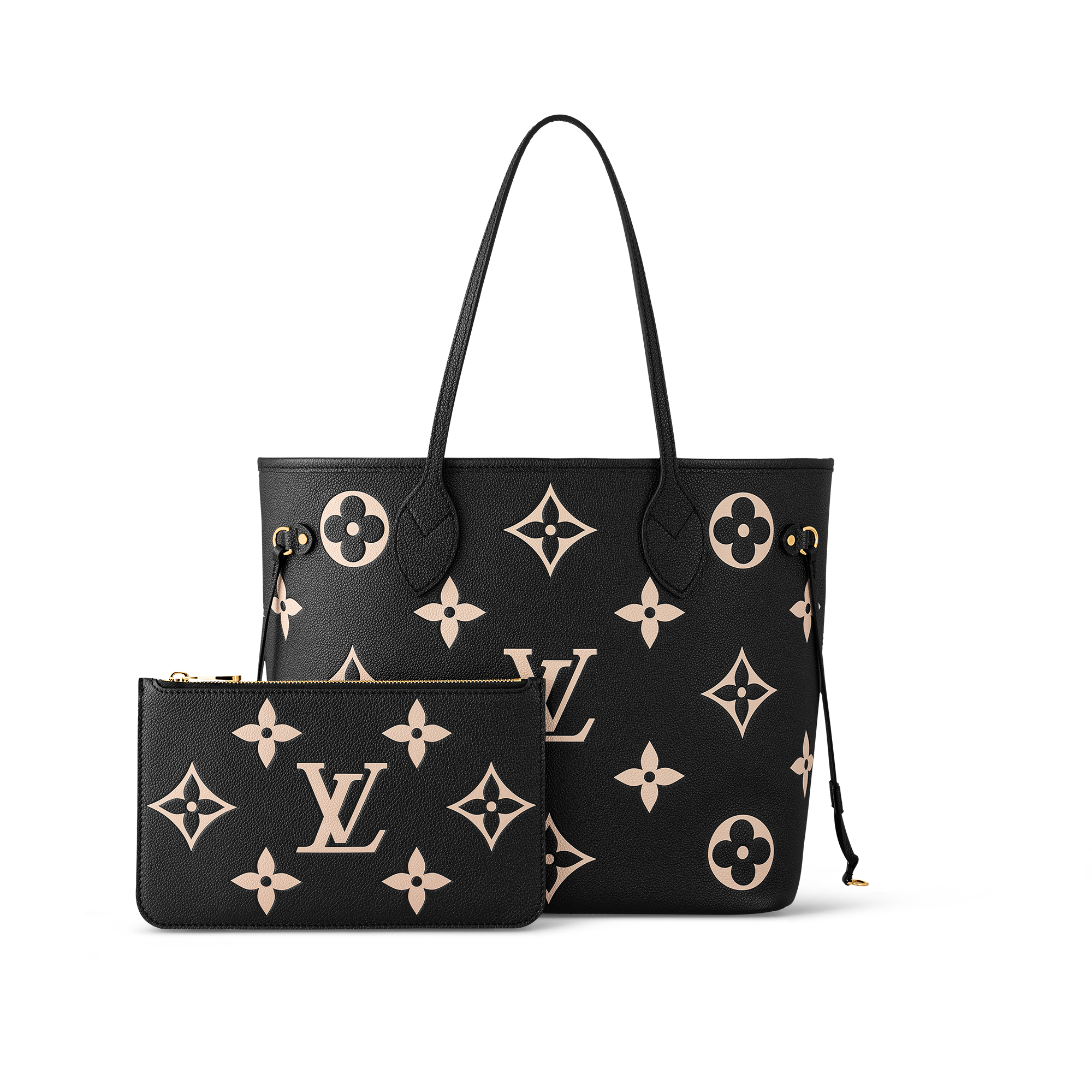 Neverfull MM Monogram Empreinte Leder Damen Handtaschen Alle Handtaschen | LOUIS VUITTON (Zoom)