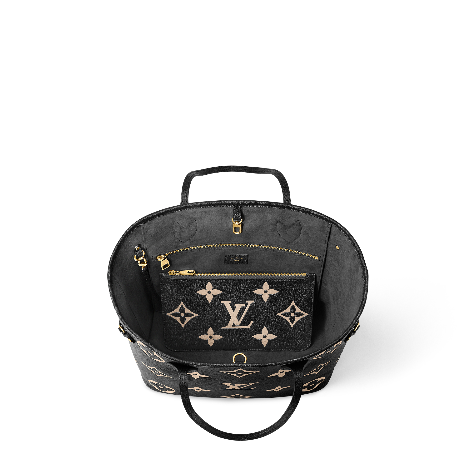 Neverfull MM Monogram Empreinte Leder Damen Handtaschen Alle Handtaschen | LOUIS VUITTON (Zoom)