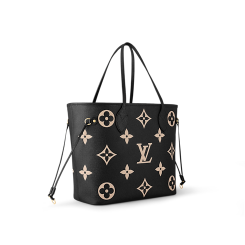 Neverfull MM Monogram Empreinte Leder Damen Handtaschen Alle Handtaschen | LOUIS VUITTON (Zoom)