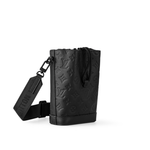 Noe Sling Bag Monogram Shadow Leder Herren Taschen Alle Kollektionen | LOUIS VUITTON (Zoom)