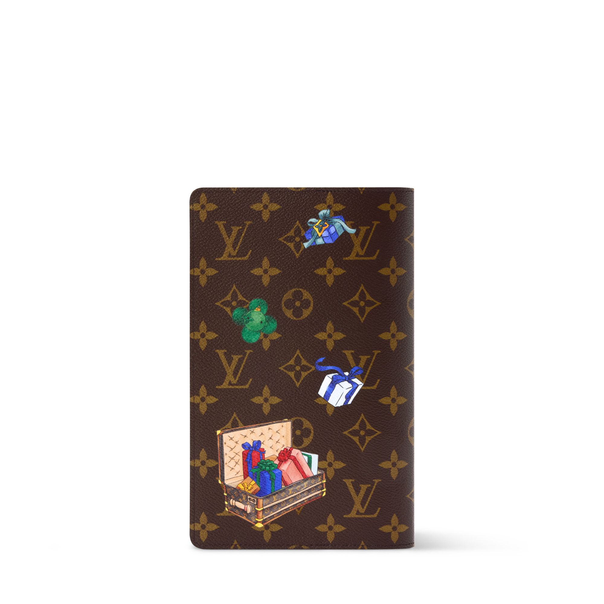 Notizbuchumschlag MM S00 Trunks, Reisen und Wohnen Bücher und Schreibaccessoires Stiftetuis, Notizbücher und Agenden | LOUIS VUITTON (Zoom)