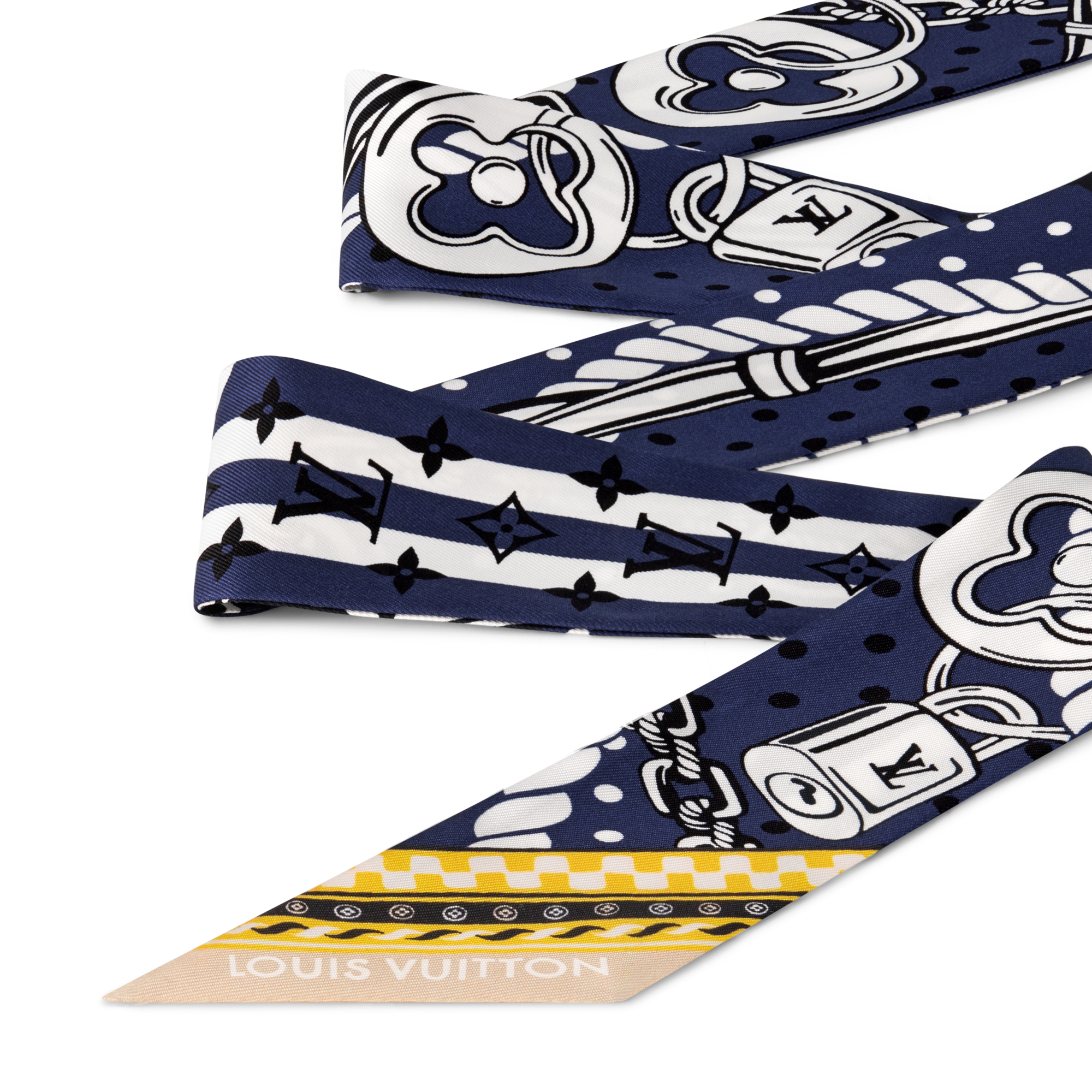 Ocean Bandana BB Bandeau S00 Damen Accessoires Seidentücher und Bandeaus | LOUIS VUITTON (Zoom)