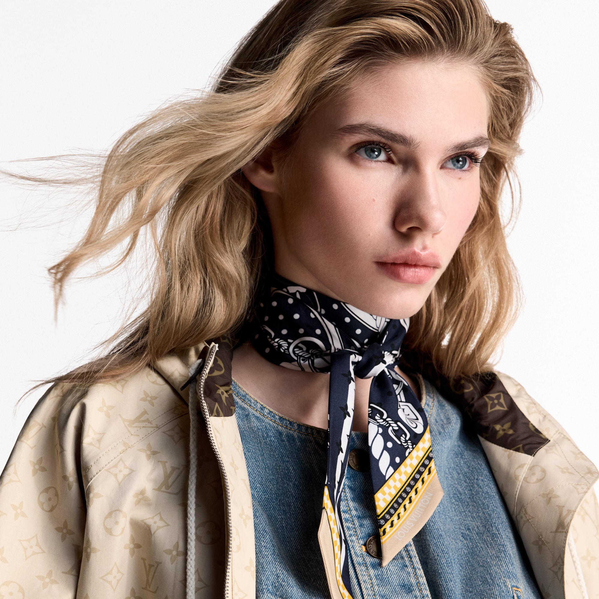 Ocean Bandana BB Bandeau S00 Damen Accessoires Seidentücher und Bandeaus | LOUIS VUITTON (Zoom)