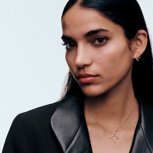 Ombre Blossom Anhänger mit Halskette, Roségold und Diamanten Schmuck Kategorien Halsketten und Anhänger | LOUIS VUITTON (Zoom)