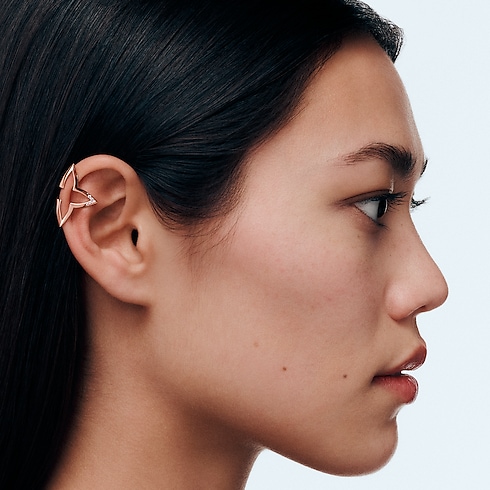 Ombre Blossom Ohrring, Roségold und Diamanten Schmuck Kategorien Ohrringe | LOUIS VUITTON (Zoom)