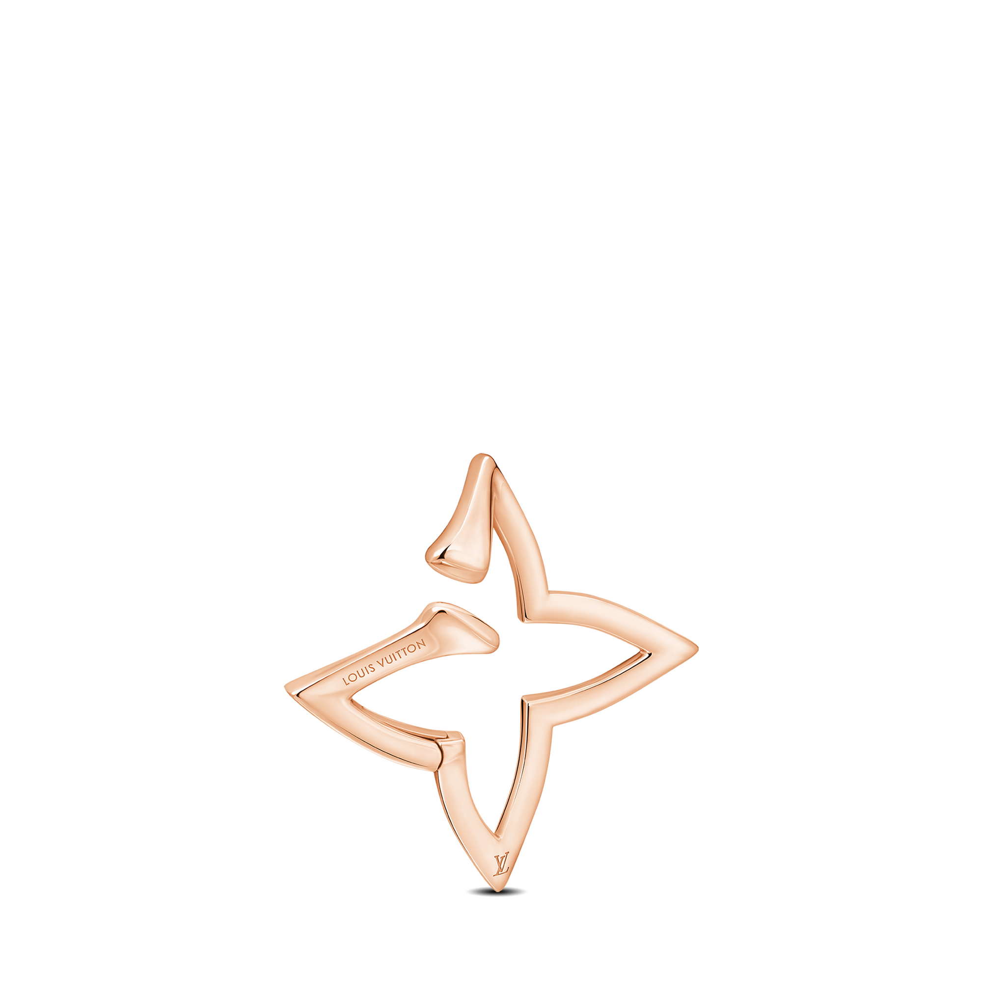 Ombre Blossom Overlap Creole, Roségold und Diamanten - Einzelstück  Schmuck Kategorien Ohrringe | LOUIS VUITTON (Zoom)