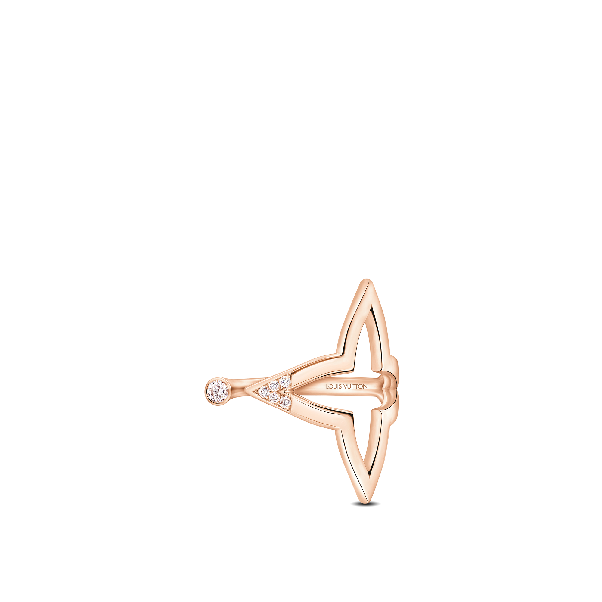 Ombre Blossom Ring mit offenem Design, Roségold und Diamanten  Schmuck Kategorien Ringe | LOUIS VUITTON (Zoom)