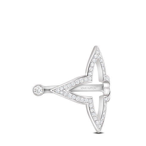 Ombre Blossom Ring mit offenem Design, Weißgold und Diamanten Schmuck Kategorien Ringe | LOUIS VUITTON (Zoom)