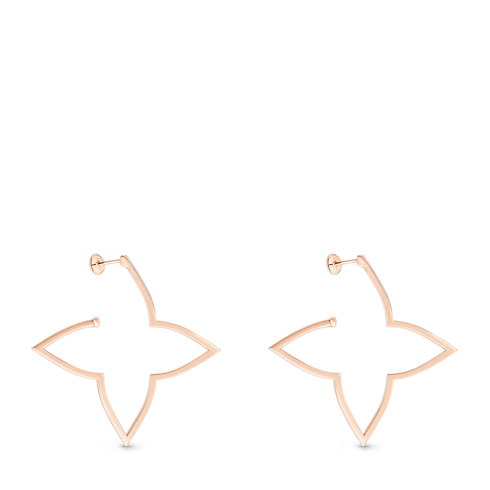 Ombre Blossom XL-Creolen, Roségold und Diamanten Schmuck Kategorien Ohrringe | LOUIS VUITTON (Zoom)