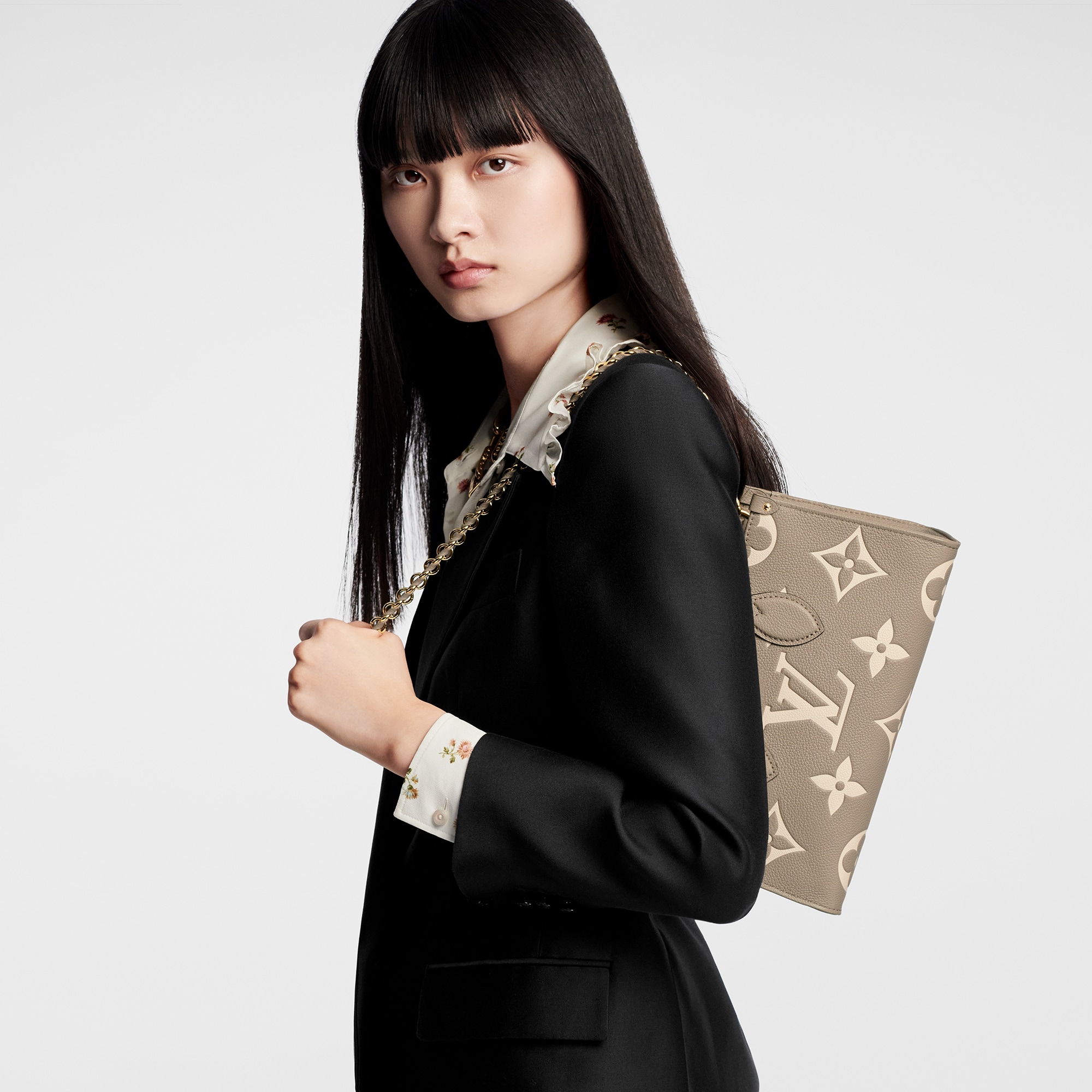 OnTheGo East West Monogram Empreinte Bicolor Leder Damen Handtaschen Alle Kollektionen | LOUIS VUITTON (Zoom)