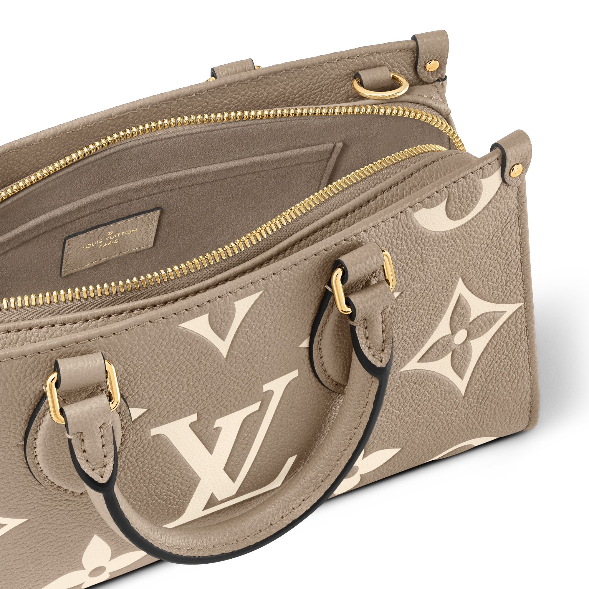 OnTheGo East West Monogram Empreinte Bicolor Leder Damen Handtaschen Alle Kollektionen | LOUIS VUITTON (Zoom)