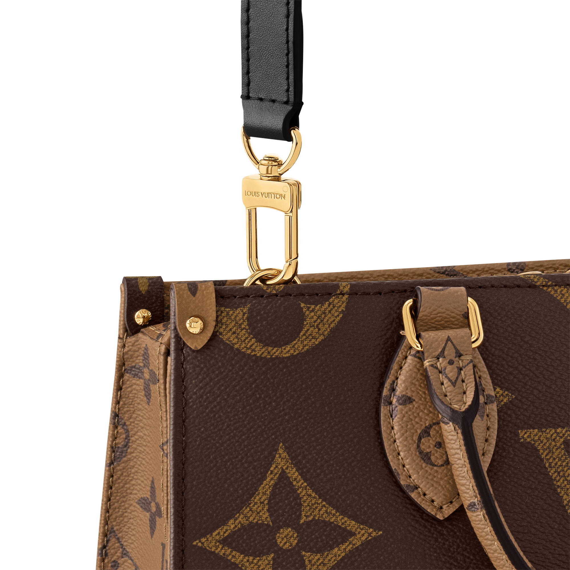 OnTheGo East West Chain Monogram Reverse Canvas Taschen und Kleinlederwaren Damen Handtaschen LV Ikonen | LOUIS VUITTON (Zoom)