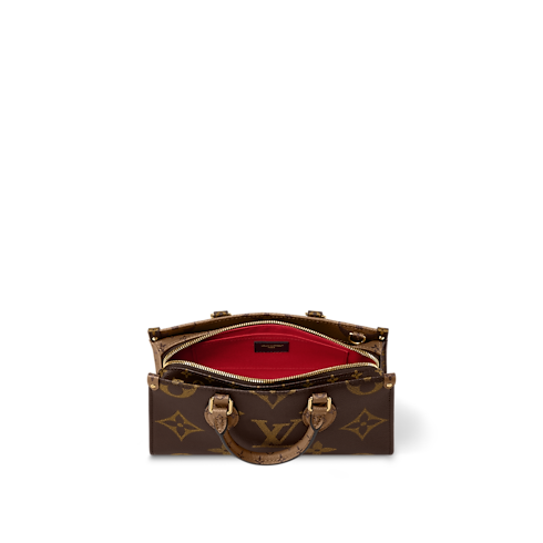 OnTheGo East West Chain Monogram Reverse Canvas Taschen und Kleinlederwaren Damen Handtaschen LV Ikonen | LOUIS VUITTON (Zoom)